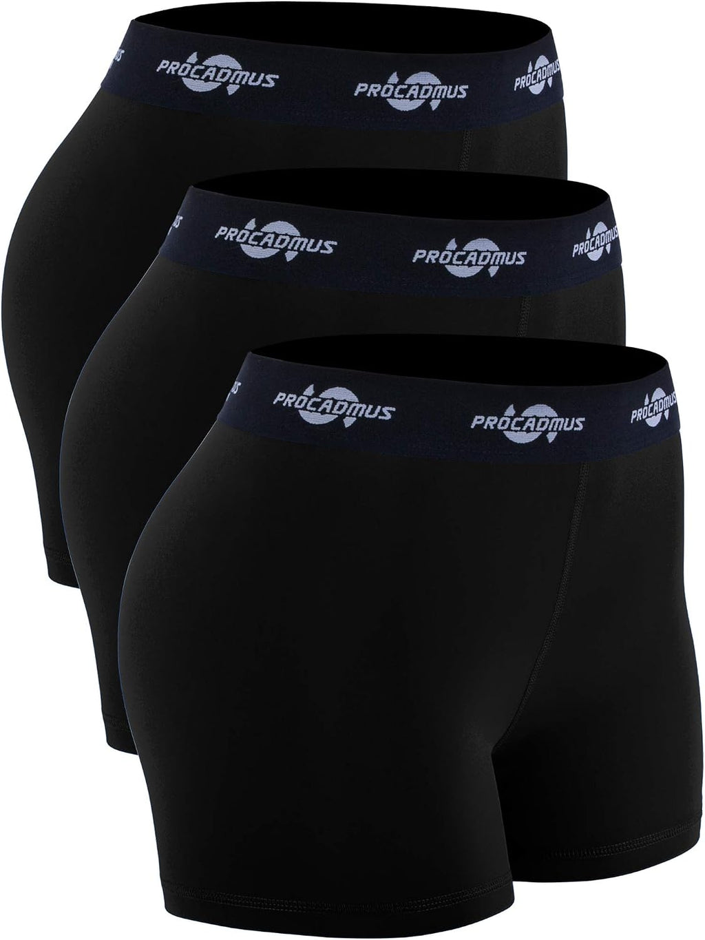 CADMUS Women'S Spandex Volleyball Shorts 3" Compression Pro Shorts